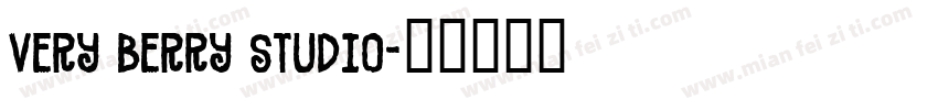 Very Berry Studio字体转换